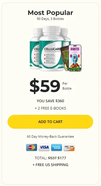 cellucare pricing